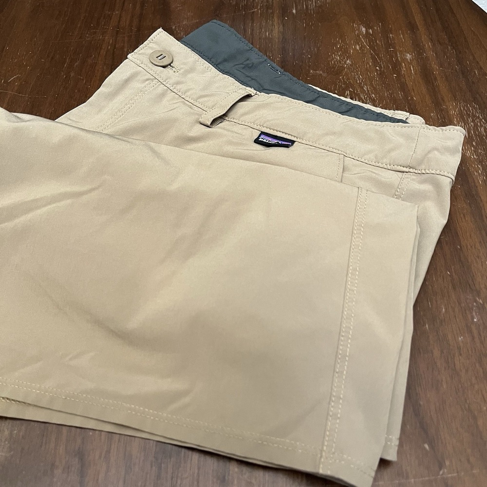 Patagonia Shorts Hydro Series Boardshorts Mojave Khaki Men's 36 Beige